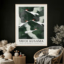 Yayoi Kusama Crane Bird Wall Art Canvas Print, Japanese by MyGreatCanvas | Canvas Wall Art Prints | Photo Prints & Wall Decor