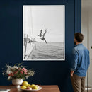 Ocean Dive Wall Art – Summer Splash Canvas Print, Waves & by MyGreatCanvas | Canvas Wall Art Prints | Photo Prints & Wall Decor