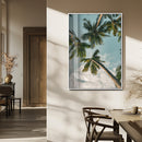 Tropical Palm Trees Wall Art Canvas Print – Coastal Nature