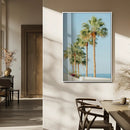 Tropical Ocean Canvas Print – Framed Beach Coastal Nautical