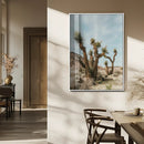 Joshua Tree Desert Canvas Print Southwestern Boho Landscape