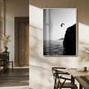 Silhouette Wall Art - Silhouette Cliff Diver Wall Art – by MyGreatCanvas | Canvas Wall Art Prints | Photo Prints & Wall Decor