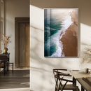 Serene Ocean Waves Wall Art Beach Wall Decor by MyGreatCanvas | Canvas Wall Art Prints | Photo Prints & Wall Decor