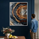 Abstract Wood Grain Canvas Print, Tree Ring Pattern Wall by MyGreatCanvas | Canvas Wall Art Prints | Photo Prints & Wall Decor