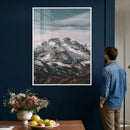 Alpine Mountain Landscape Wall Art Canvas Print, Snowy Peak by MyGreatCanvas | Canvas Wall Art Prints | Photo Prints & Wall Decor