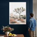 Joshua Tree Desert Wall Art Canvas Print, Minimal Southwest by MyGreatCanvas | Canvas Wall Art Prints | Photo Prints & Wall Decor