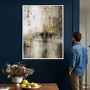 Framed Abstract Wall Art Canvas Print, Gold Black Modern by MyGreatCanvas | Canvas Wall Art Prints | Photo Prints & Wall Decor