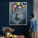 Banksy Balloon Canvas, Banksy Graffiti Art, Balloon Poster, by MyGreatCanvas | Canvas Wall Art Prints | Photo Prints & Wall Decor