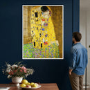 The Kiss Wall Art Canvas Print – Gustav Klimt The Kiss Gold by MyGreatCanvas | Canvas Wall Art Prints | Photo Prints & Wall Decor