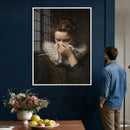 Baroque Portrait Canvas Wall Art, Flemish Woman with Lace by MyGreatCanvas | Canvas Wall Art Prints | Photo Prints & Wall Decor