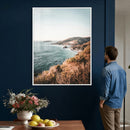 Coastal Cliffs Canvas Wall Art, Ocean Shoreline Photography by MyGreatCanvas | Canvas Wall Art Prints | Photo Prints & Wall Decor
