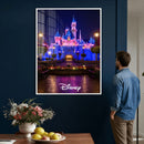 Disney Castle Wall Art – Framed Magic Kingdom Canvas by MyGreatCanvas | Canvas Wall Art Prints | Photo Prints & Wall Decor
