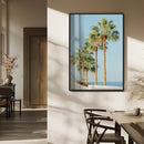 Tropical Ocean Canvas Print – Framed Beach Coastal Nautical