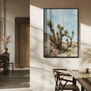 Joshua Tree Desert Canvas Print Southwestern Boho Landscape