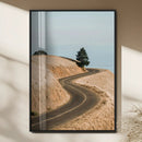 Winding Road Wall Art – Framed Scenic Landscape Canvas by MyGreatCanvas | Canvas Wall Art Prints | Photo Prints & Wall Decor