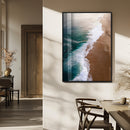 Serene Ocean Waves Wall Art Beach Wall Decor by MyGreatCanvas | Canvas Wall Art Prints | Photo Prints & Wall Decor