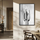 Saguaro Cactus Wall Art – Black and White Desert Canvas by MyGreatCanvas | Canvas Wall Art Prints | Photo Prints & Wall Decor