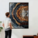 Abstract Wood Grain Canvas Print, Tree Ring Pattern Wall by MyGreatCanvas | Canvas Wall Art Prints | Photo Prints & Wall Decor