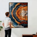 Abstract Wood Grain Canvas Print, Tree Ring Pattern Wall by MyGreatCanvas | Canvas Wall Art Prints | Photo Prints & Wall Decor
