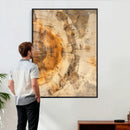 Abstract Wood Ring Wall Art Canvas Print – Natural Tree Ring by MyGreatCanvas | Canvas Wall Art Prints | Photo Prints & Wall Decor