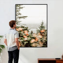 Fall Forest Wall Art Canvas Print – Soft Evergreen Woodland by MyGreatCanvas | Canvas Wall Art Prints | Photo Prints & Wall Decor