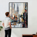 Chrysler Building New York Wall Art Canvas Print, Abstract by MyGreatCanvas | Canvas Wall Art Prints | Photo Prints & Wall Decor