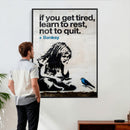 Banksy Girl and Blue Bird Canvas Art Print: Banksy if you by MyGreatCanvas | Canvas Wall Art Prints | Photo Prints & Wall Decor