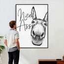 Nice Ass Funny Canvas Wall Art for Bathroom Wall Decor Cute by MyGreatCanvas | Canvas Wall Art Prints | Photo Prints & Wall Decor