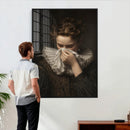 Baroque Portrait Canvas Wall Art, Flemish Woman with Lace by MyGreatCanvas | Canvas Wall Art Prints | Photo Prints & Wall Decor
