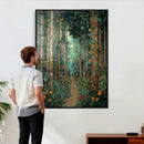 Gustav Klimt Style Forest Canvas Wall Art, Golden Forest by MyGreatCanvas | Canvas Wall Art Prints | Photo Prints & Wall Decor