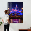 Disney Castle Wall Art – Framed Magic Kingdom Canvas by MyGreatCanvas | Canvas Wall Art Prints | Photo Prints & Wall Decor