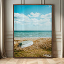 Coastal Serenity Wall Art Canvas Print – Framed Ocean View by MyGreatCanvas | Canvas Wall Art Prints | Photo Prints & Wall Decor