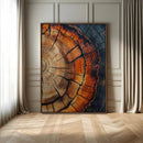 Rustic Wood Wall Art Canvas Print – Framed Nature Earthy by MyGreatCanvas | Canvas Wall Art Prints | Photo Prints & Wall Decor