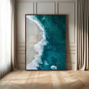 Aerial Ocean View Wall Art Canvas Print – Framed Coastal by MyGreatCanvas | Canvas Wall Art Prints | Photo Prints & Wall Decor