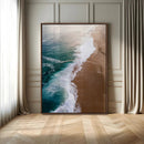 Serene Ocean Waves Wall Art Beach Wall Decor by MyGreatCanvas | Canvas Wall Art Prints | Photo Prints & Wall Decor