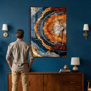 Abstract Wood Grain Canvas Print, Tree Ring Pattern Wall by MyGreatCanvas | Canvas Wall Art Prints | Photo Prints & Wall Decor