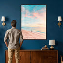 Pastel Beach Wall Art Canvas Print – Soft Coastal by MyGreatCanvas | Canvas Wall Art Prints | Photo Prints & Wall Decor
