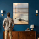 Sea Turtle Hatchling Wall Art Canvas Print – Soft Coastal by MyGreatCanvas | Canvas Wall Art Prints | Photo Prints & Wall Decor