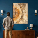 Abstract Wood Ring Wall Art Canvas Print – Natural Tree Ring by MyGreatCanvas | Canvas Wall Art Prints | Photo Prints & Wall Decor