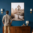 Joshua Tree Desert Wall Art Canvas Print, Minimal Southwest by MyGreatCanvas | Canvas Wall Art Prints | Photo Prints & Wall Decor