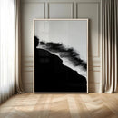 Ocean Wave Wall Art Canvas Print – Framed Abstract