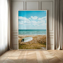 Coastal Serenity Wall Art Canvas Print – Framed Ocean View by MyGreatCanvas | Canvas Wall Art Prints | Photo Prints & Wall Decor
