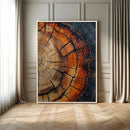 Rustic Wood Wall Art Canvas Print – Framed Nature Earthy by MyGreatCanvas | Canvas Wall Art Prints | Photo Prints & Wall Decor