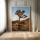 Joshua Tree Wall Art Canvas Print – Framed Desert Sunset