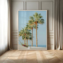 Tropical Ocean Canvas Print – Framed Beach Coastal Nautical