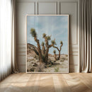 Joshua Tree Desert Canvas Print Southwestern Boho Landscape