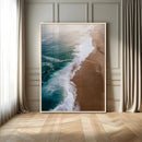 Serene Ocean Waves Wall Art Beach Wall Decor by MyGreatCanvas | Canvas Wall Art Prints | Photo Prints & Wall Decor