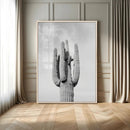 Saguaro Cactus Wall Art – Black and White Desert Canvas by MyGreatCanvas | Canvas Wall Art Prints | Photo Prints & Wall Decor