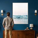 Minimal Ocean Wave Wall Art Canvas Print – Coastal Seascape by MyGreatCanvas | Canvas Wall Art Prints | Photo Prints & Wall Decor