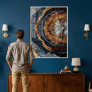 Abstract Wood Grain Canvas Print, Tree Ring Pattern Wall by MyGreatCanvas | Canvas Wall Art Prints | Photo Prints & Wall Decor